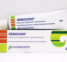 Левосин мазь: инструкция и показания к применению