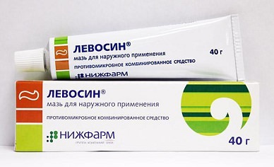 Левосин мазь: инструкция и показания к применению